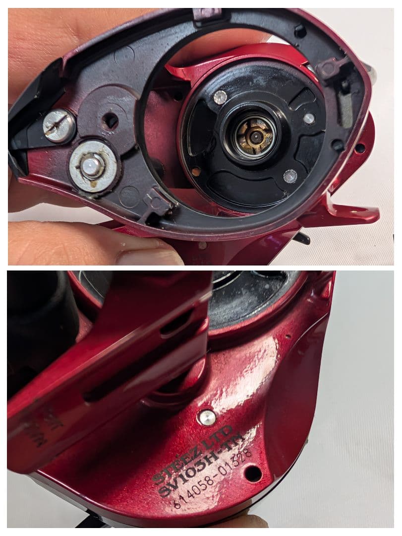 ハンドル無し　管95IP ダイワ スティーズリミテッド SV103H-TN 右巻