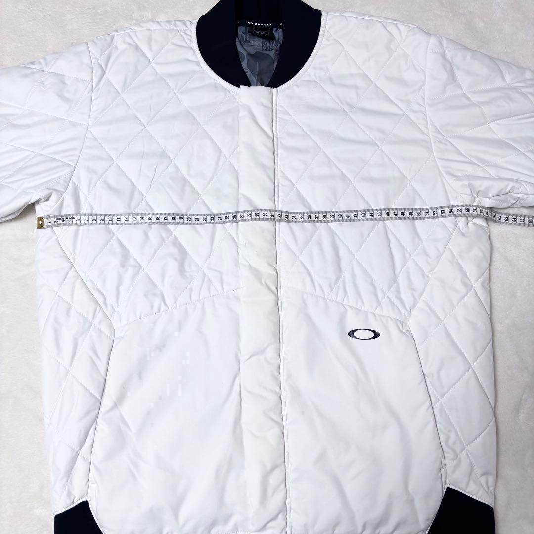 【美品】　Oakley 中綿　キルティングジャケット　オークリー　ブルゾン　XL