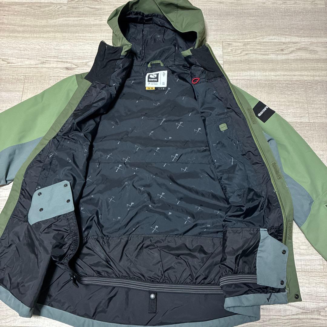 定価3.7万 ボンファイア ジャケット AUTO SHELL JACKET L