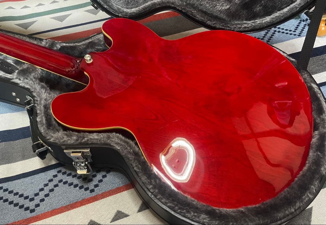 限定　美品　Epiphone ES-335 PROカスタムショプ　ギブソン　杢