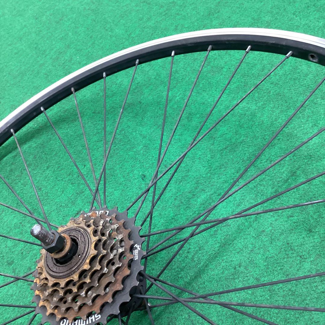アルミリム　後輪 700c リア 35cタイヤがついてました