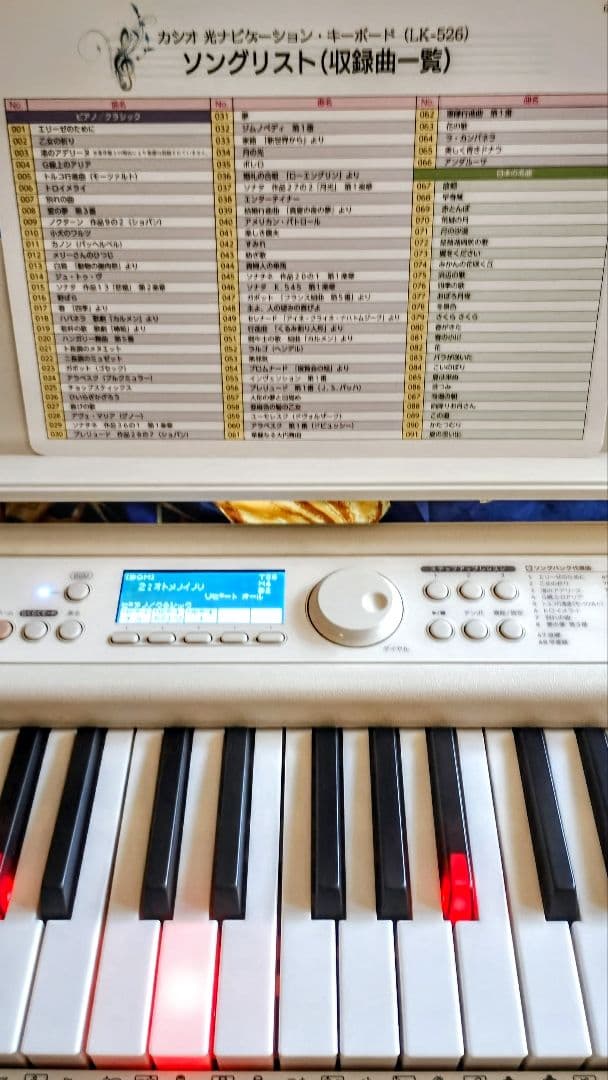CASIO LK-526 デジタルキーボード
