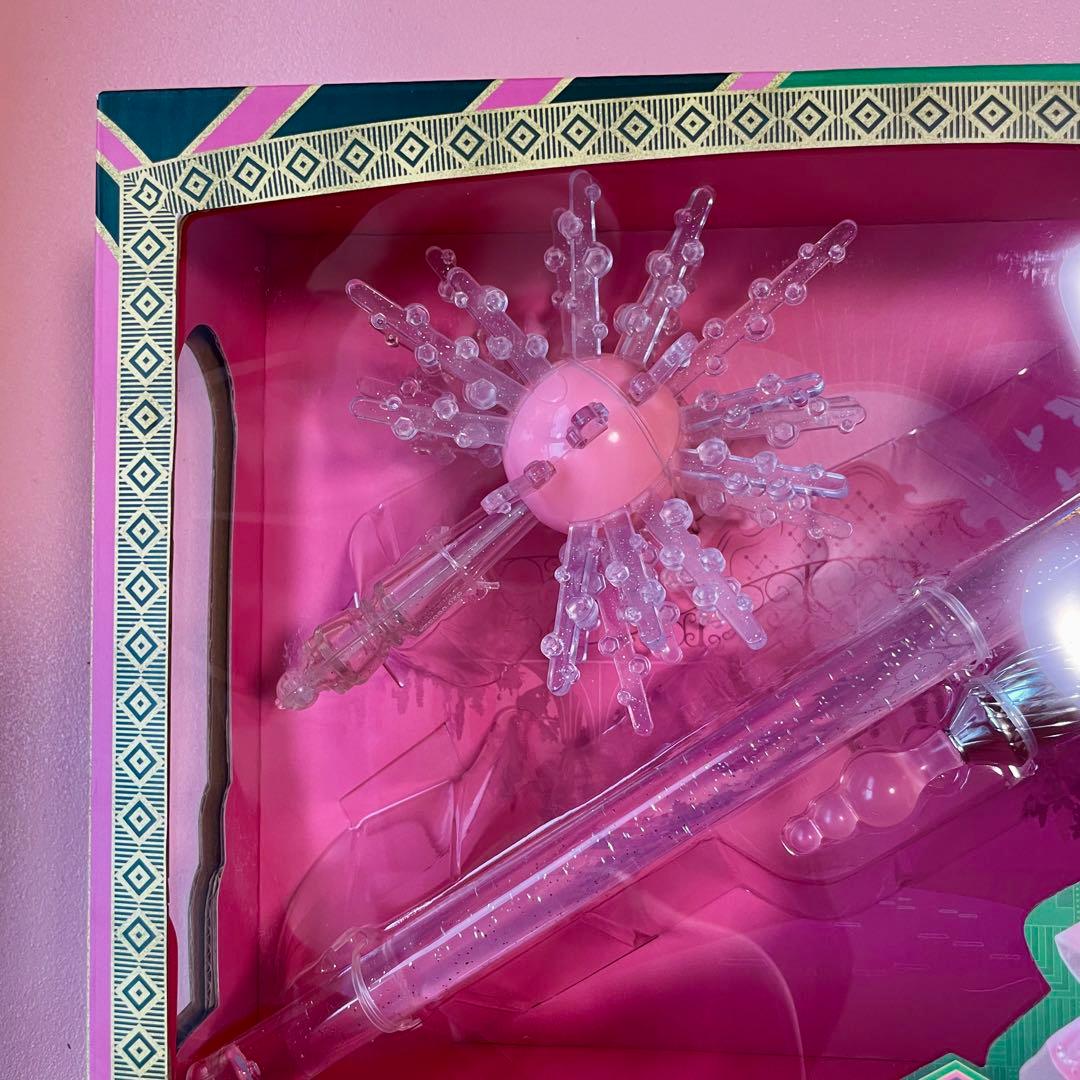 ウィキッド ふたりの魔女 永遠の約束　魔法の杖　グリンダ　バブルワンド　ピンク