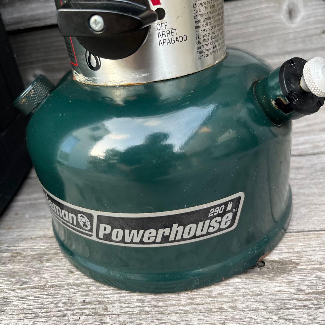 Coleman Powerhouse 290 ランタン ケース付き