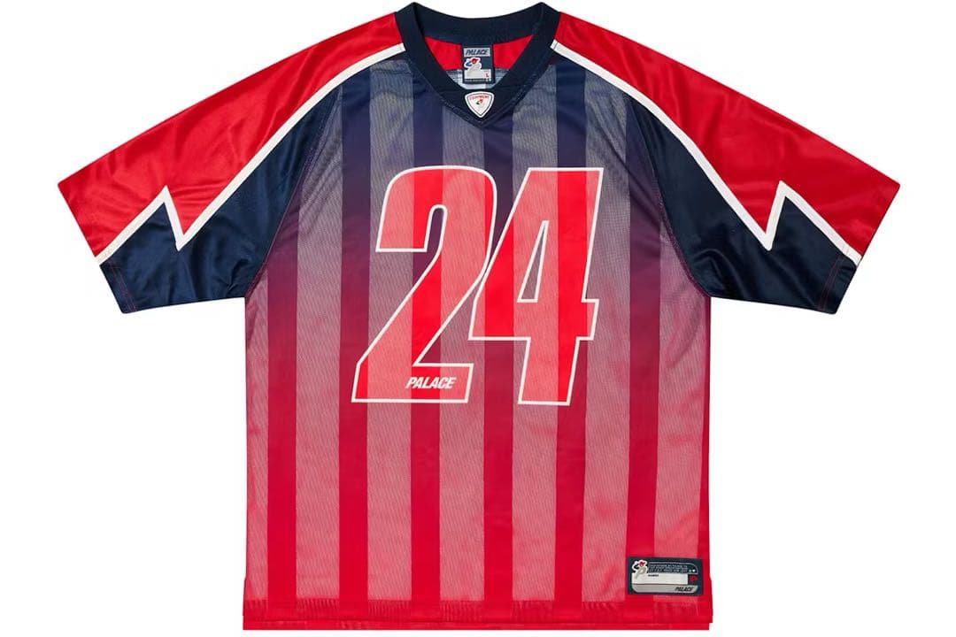 PALACE Meshy Stripe Jersey メッシュ　Mサイズ