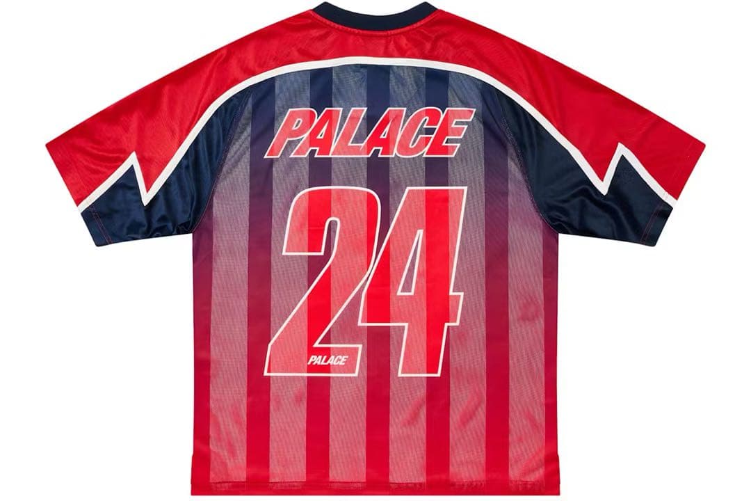 PALACE Meshy Stripe Jersey メッシュ　Mサイズ
