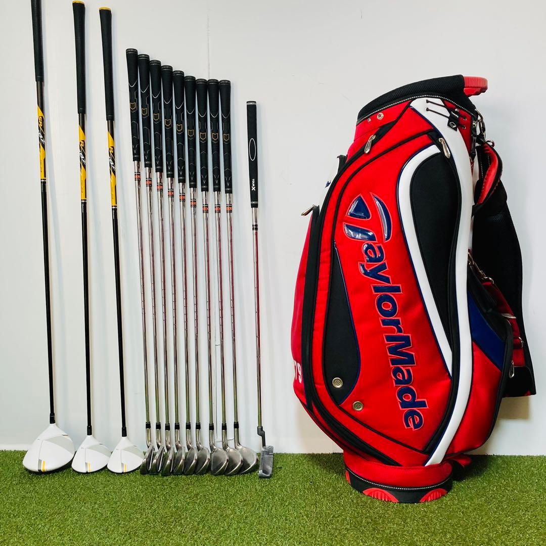 レフティ 左利き TaylorMade テーラーメイド メンズ ゴルフセット