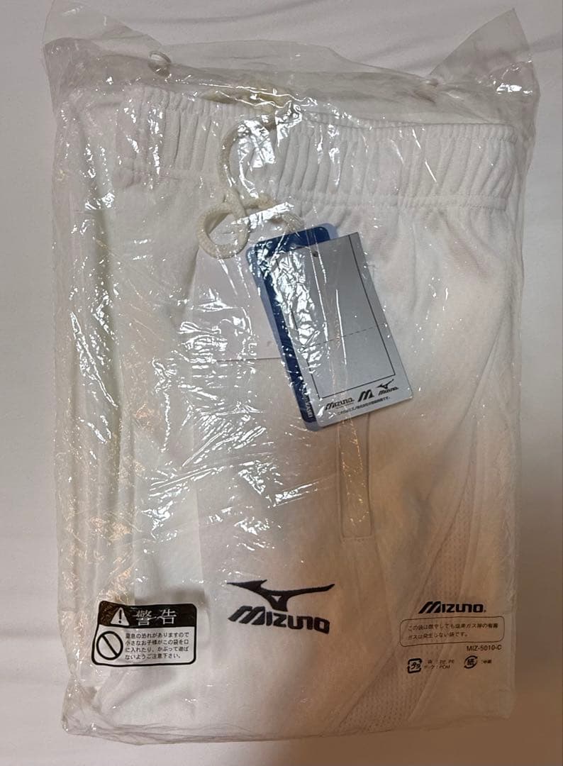 【新品タグ付】MIZUNOテクノファイントレーニングパンツ白XL