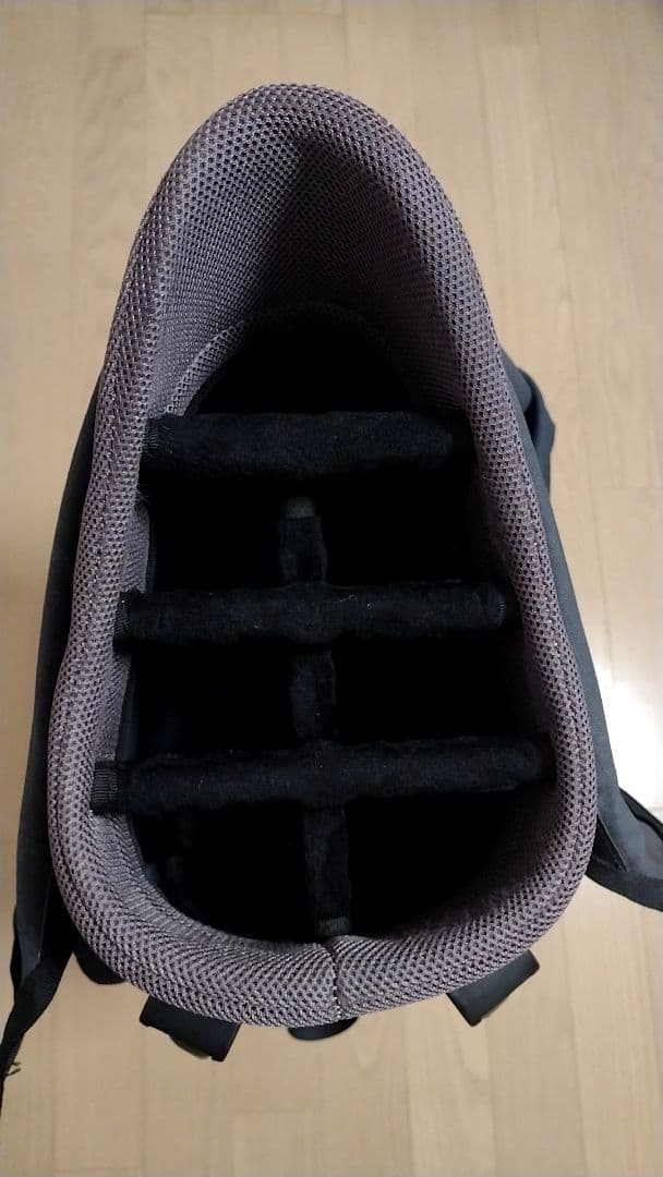 adidas キャディバッグ スタンド付き ネイビー