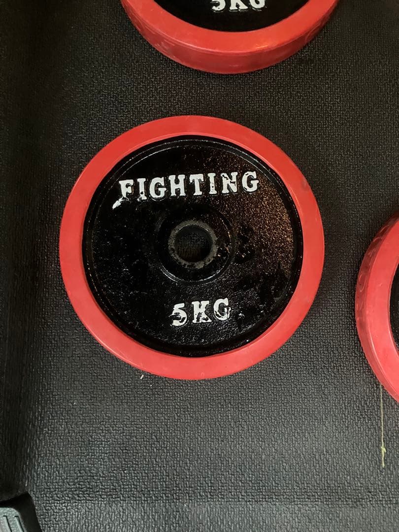 FIGHTING ダンベルプレート 5kg 4枚セット