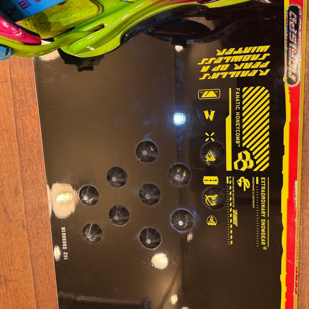 送込！FANTIC FEAR 152 FLUX Size MファナティックFTC
