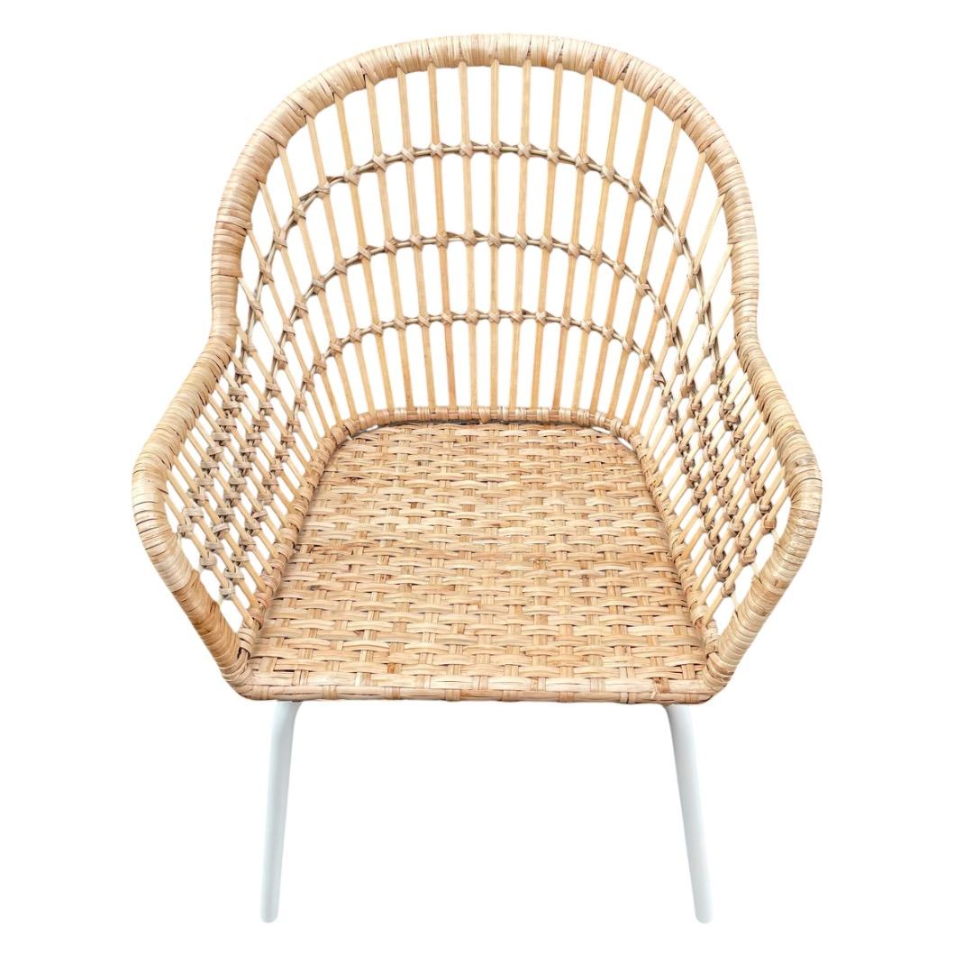 IKEA NILSOVE ニルソーヴェ　イケア　ダイニングチェア　ラタン　椅子