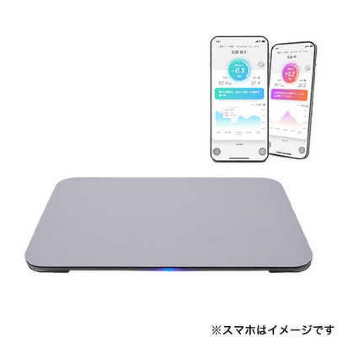 【未開封】ISSIN スマートバスマット グレー [スマホ管理機能あり]