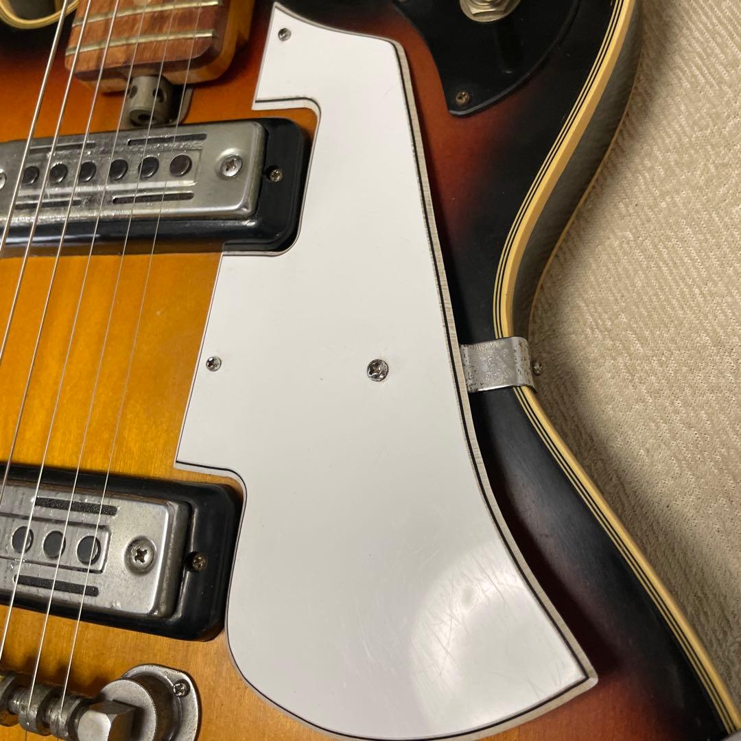 1960年代 テスコEP-2T セミアコースティックギター サンバースト