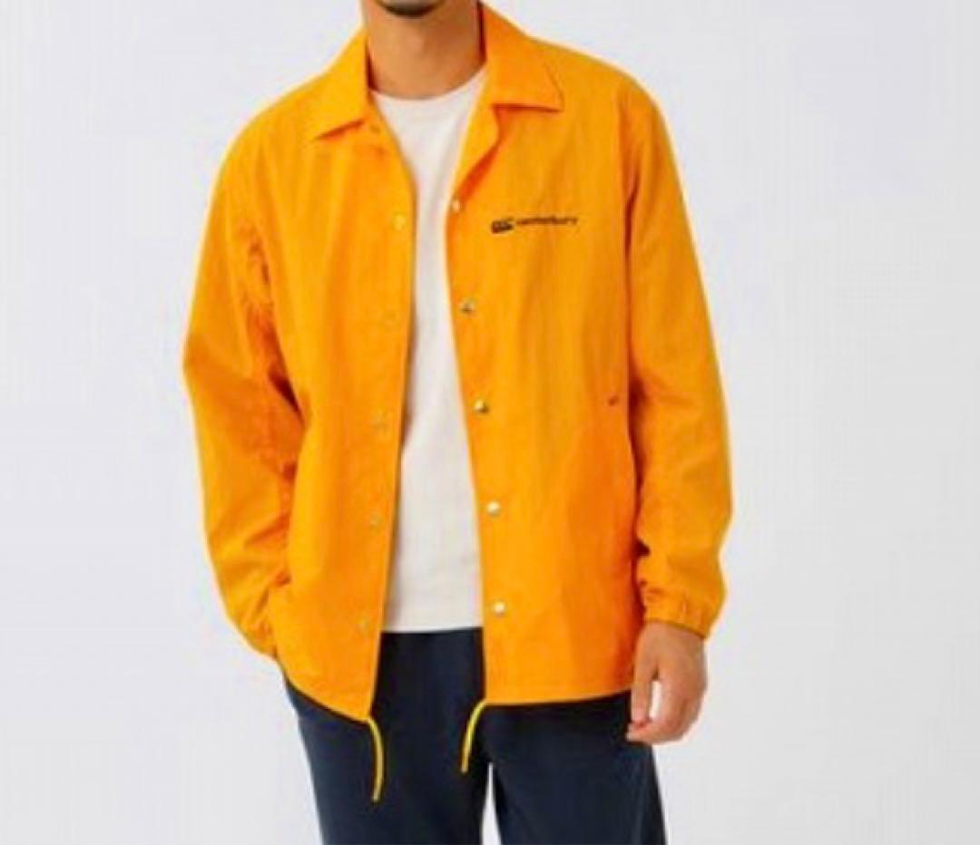 新品￥17,600カンタベリー　裏メッシュ撥水コーチジャケット【Ｌ】