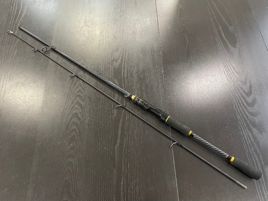 ルアー釣りデビュー2ピーススピニングロッド（180cm)3000番リールライン付