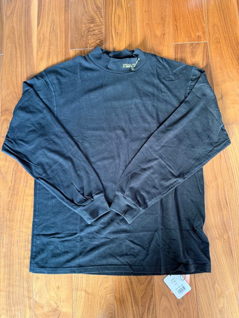 【新品】SALVAGE PUBLIC Kolepa モックネック　Lサイズ　黒