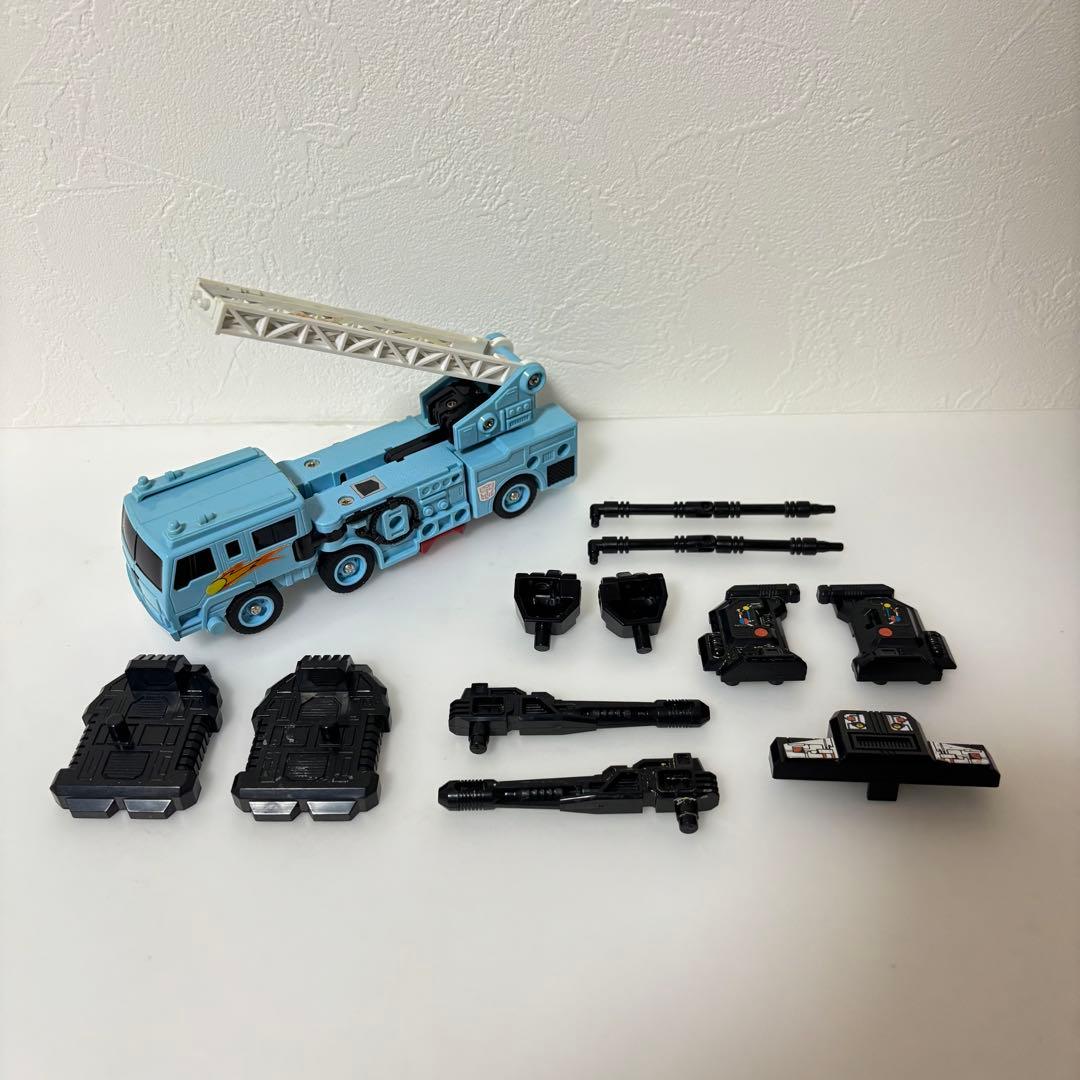【1986年当時物】タカラ トランスフォーマー C-71 ホットスポット 箱付