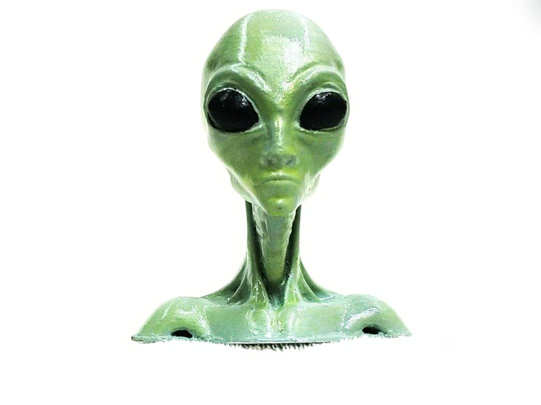 UFOジオラマシリーズ　未知との遭遇デビルタワー　マザーシップ　エイリアンヘッド