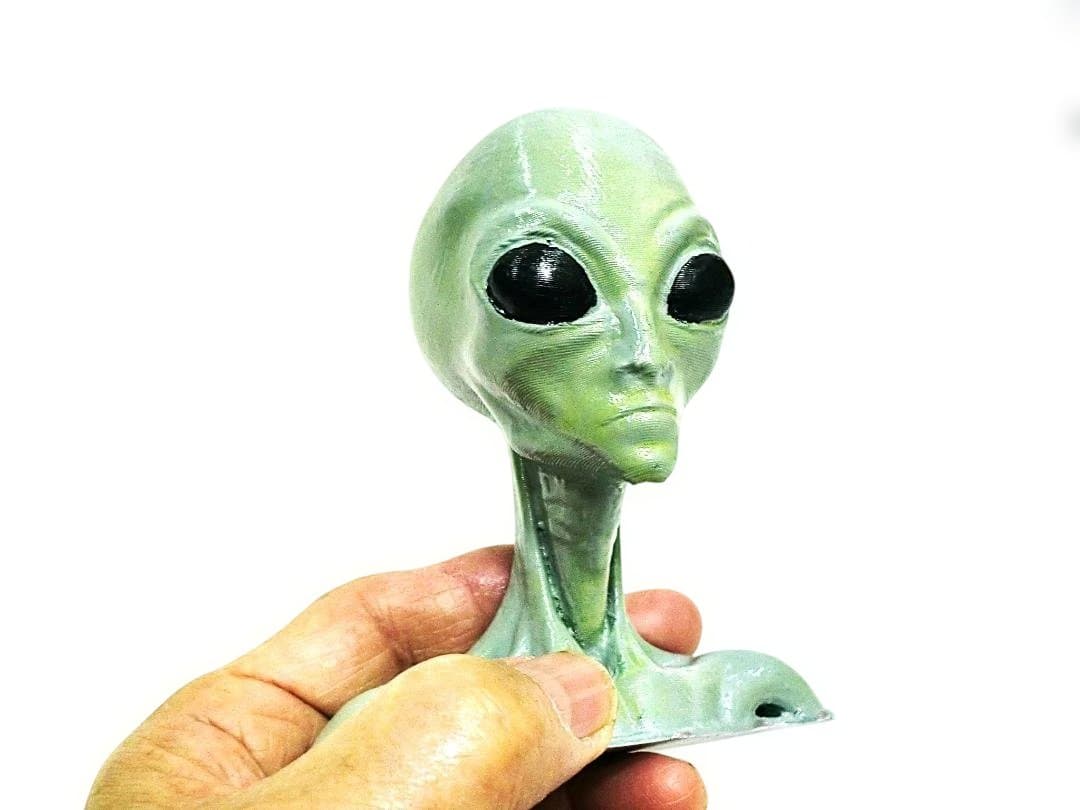 UFOジオラマシリーズ　未知との遭遇デビルタワー　マザーシップ　エイリアンヘッド