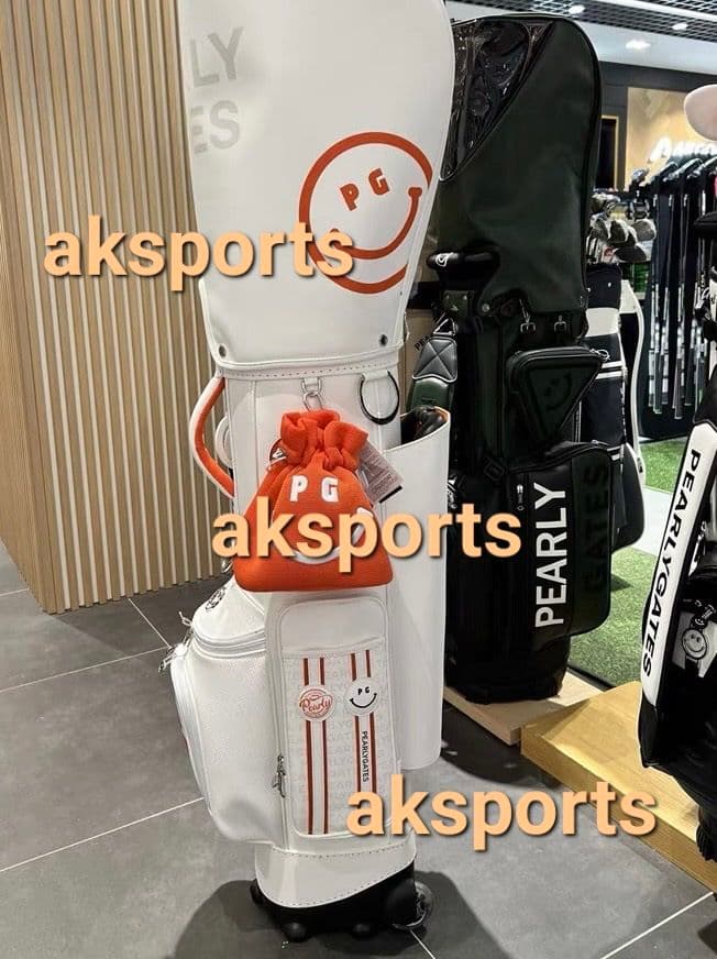 【3/27発送】大人気再入荷★パーリゲーツキャディバッグホワイト