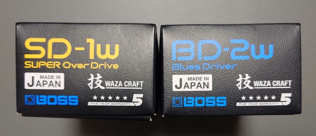 BOSS BD-2w & SD-1w Bluce Drver 技クラフト未使用