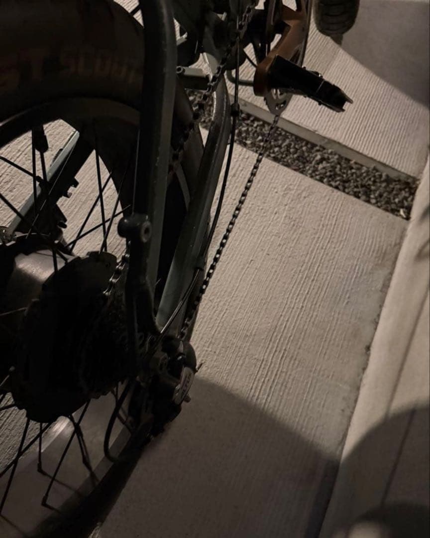 MATE X メイトバイク電動アシスト自転車　グリーンカスタムMATE BIKE