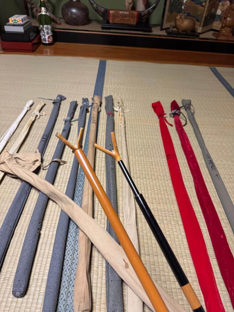 【本日週末限定価格】ヘラブナ竿10本セット＋竿立て2本