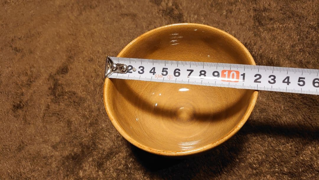 伊羅保　黄瀬戸　抹茶碗　茶道具　蔵出し　１客