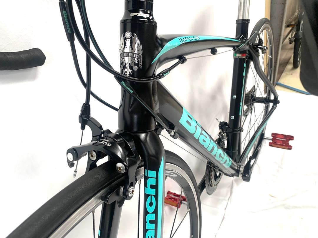 【即乘】送料無料 Bianchi ロードバイク IMPULSO9.1キロ 22速