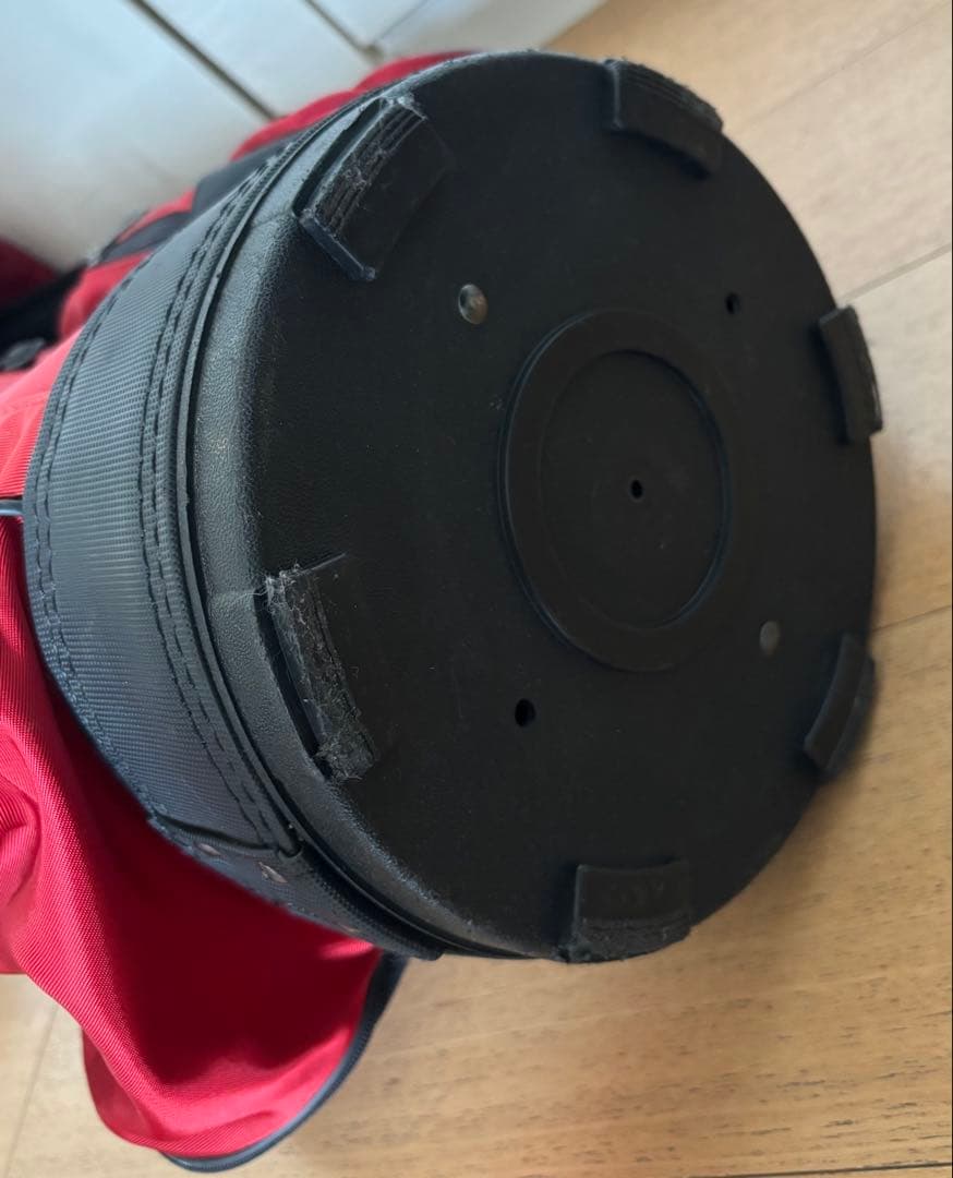 お値下げ☆POLO GOLF キャディバッグ 赤　レディース