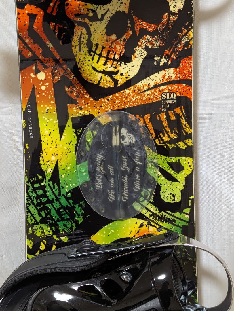 SLQ　スノーボード　ビンディング付　149cm　バッグ付