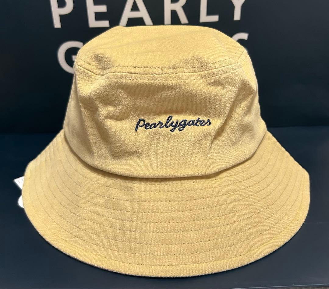 新品 未使用 PEARLY GATES トラッドラビット ハット ベージュ