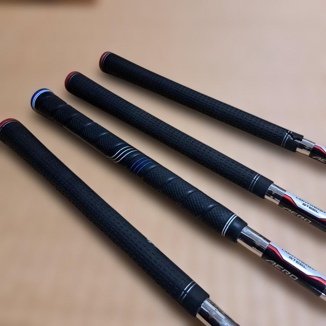 テーラーメイド　　エアロバーナー　アイアンセット　7I～P　レフティ