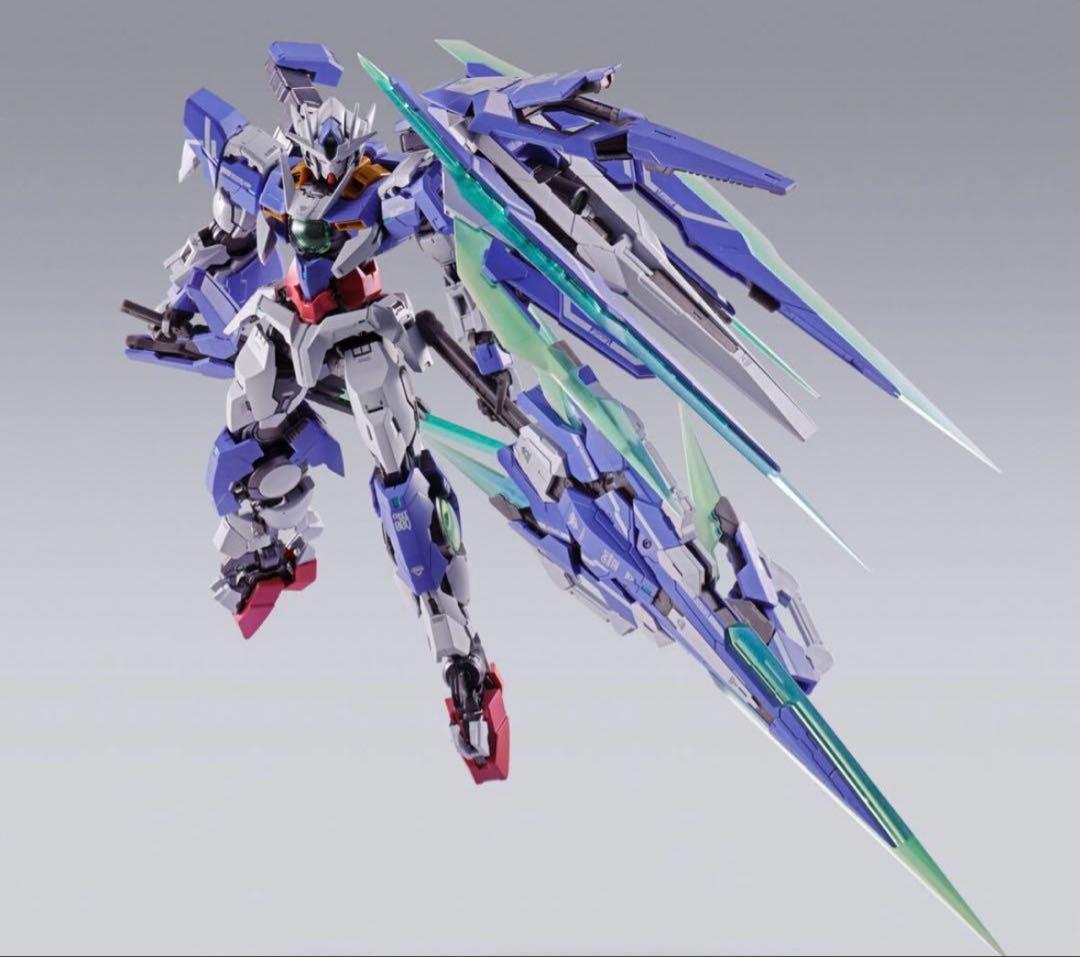 新品未開封メタルビルド ダブルオークアンタフルセイバー + オプションセット×2