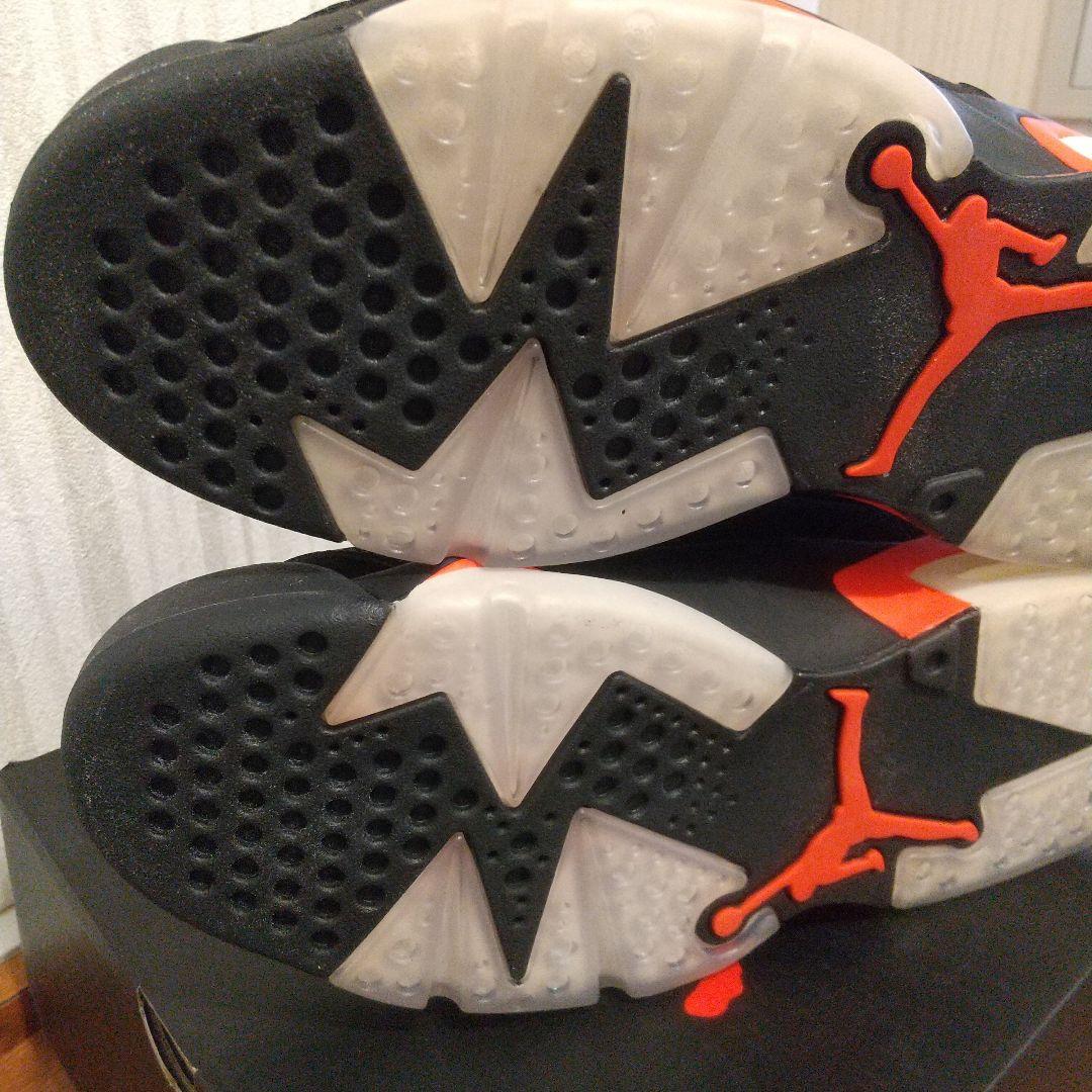 【新品】Nike Air Jordan 6 Black/Infrared