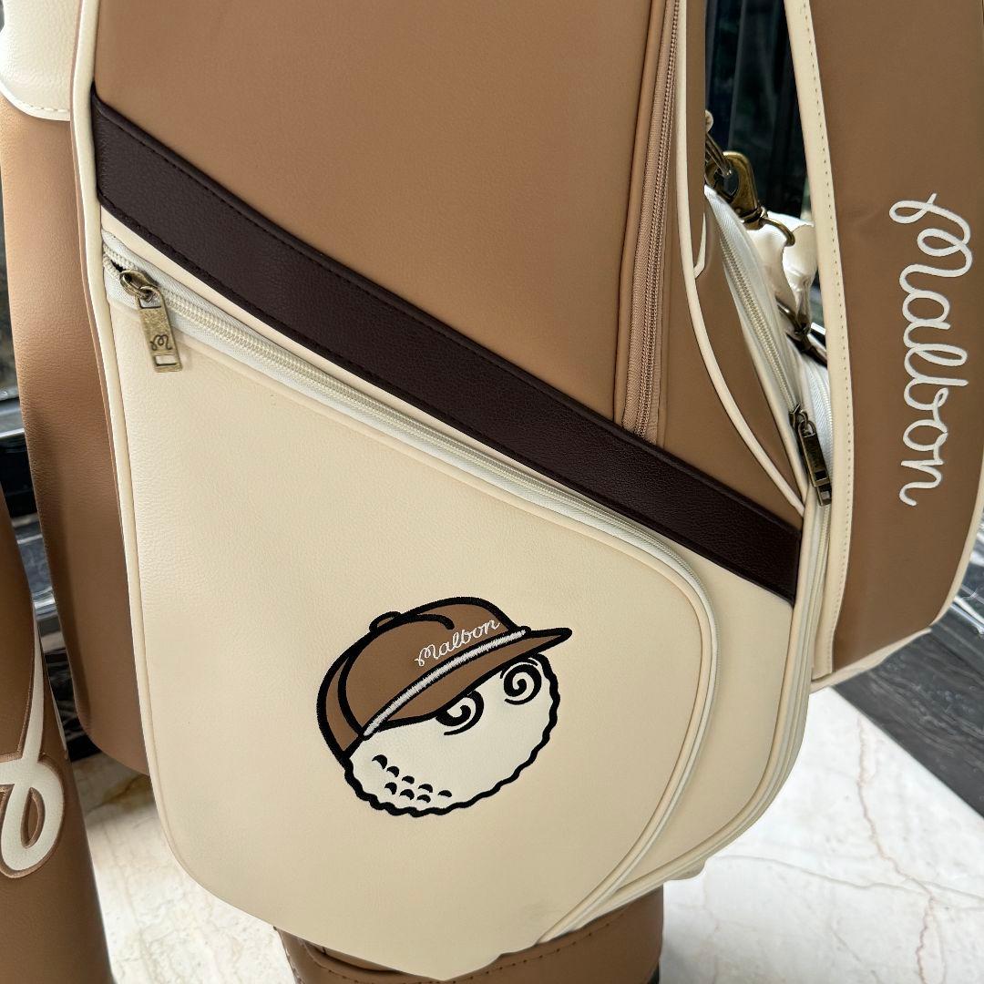 新入荷●キャスター付きマルボンゴルフキャディバッググリーン