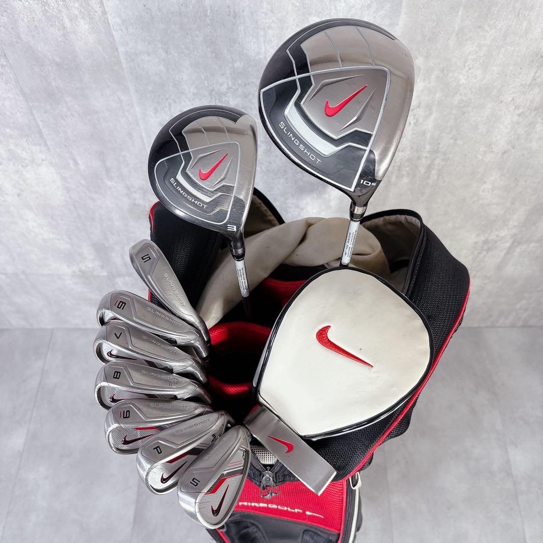 T522 NIKE ゴルフクラブ メンズ フルセット 11点 男性 カッコいい