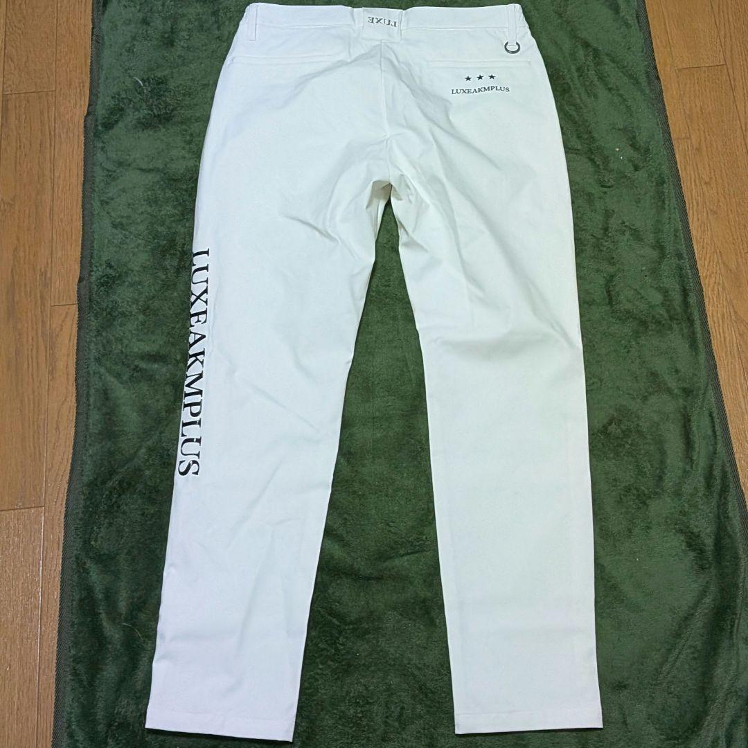 【新品】LUXEAKMPLUS 防風サイドロゴスラックスパンツ XLサイズ