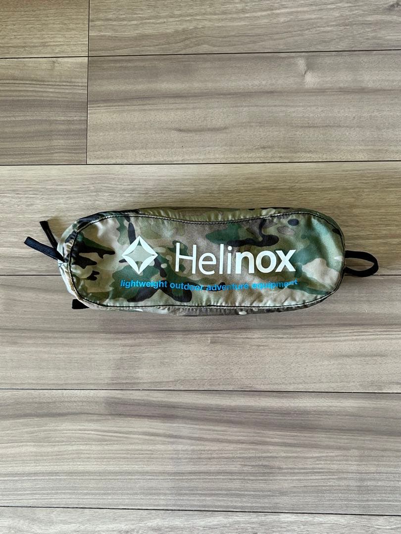 【匿名配送】【美品】Helinox 迷彩 チェアワン　アウトドアチェア