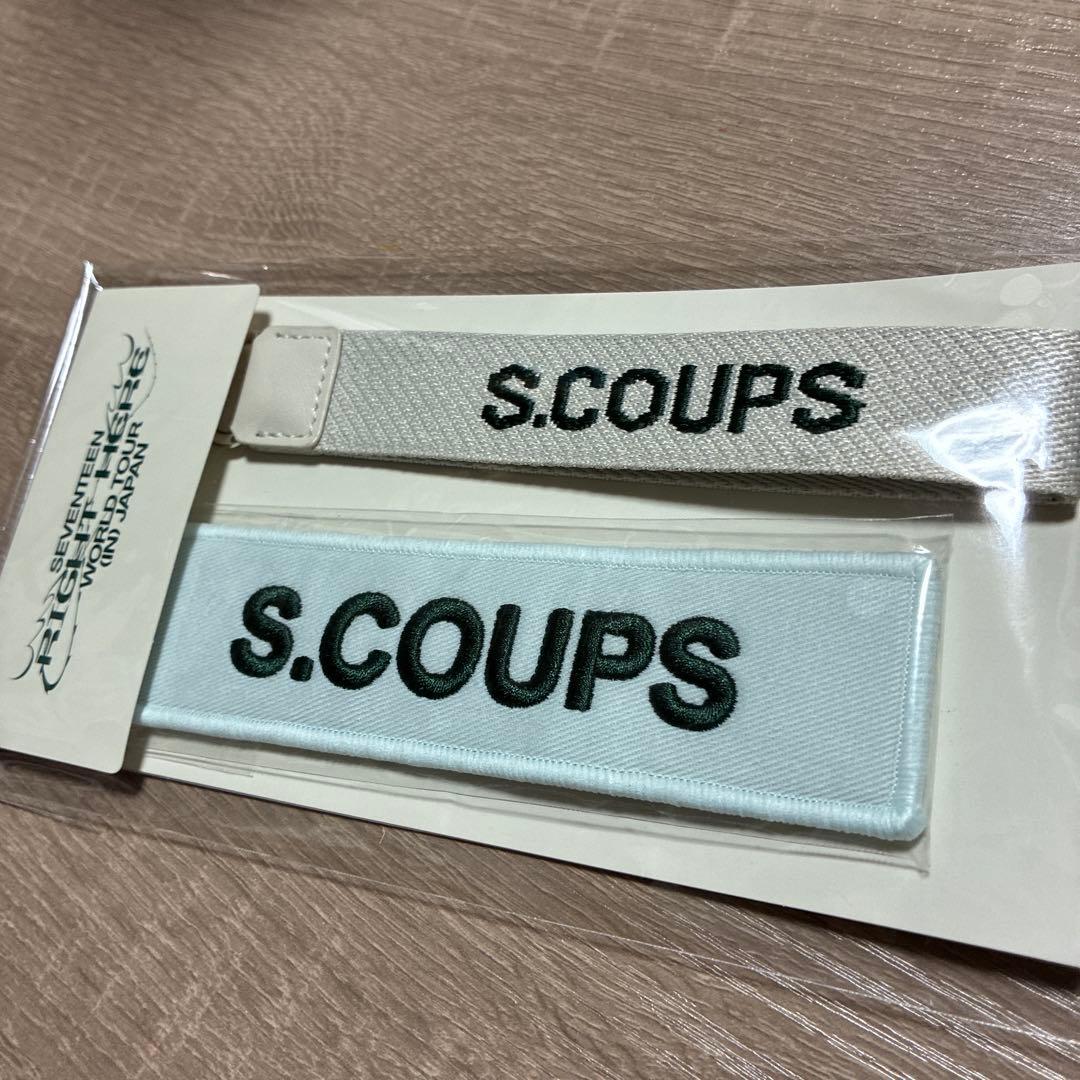 SEVENTEEN S.Coups ワッペンバッジ & ストラップセット