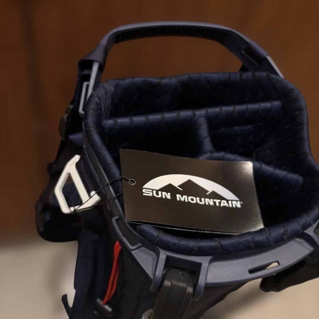 【新品】SUN MOUNTAIN スタンドキャディバッグE-3.5 星条旗