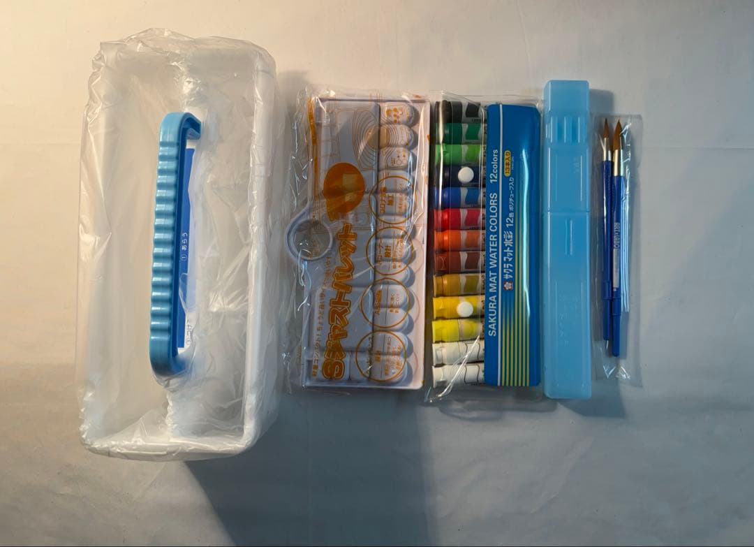 新品　画材セット　メルティキャット　絵の具セット　小学生　小学校