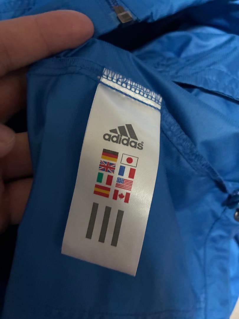 韓国 adidas アディダス チェルシー ナイロンジャケット 105 L～XL