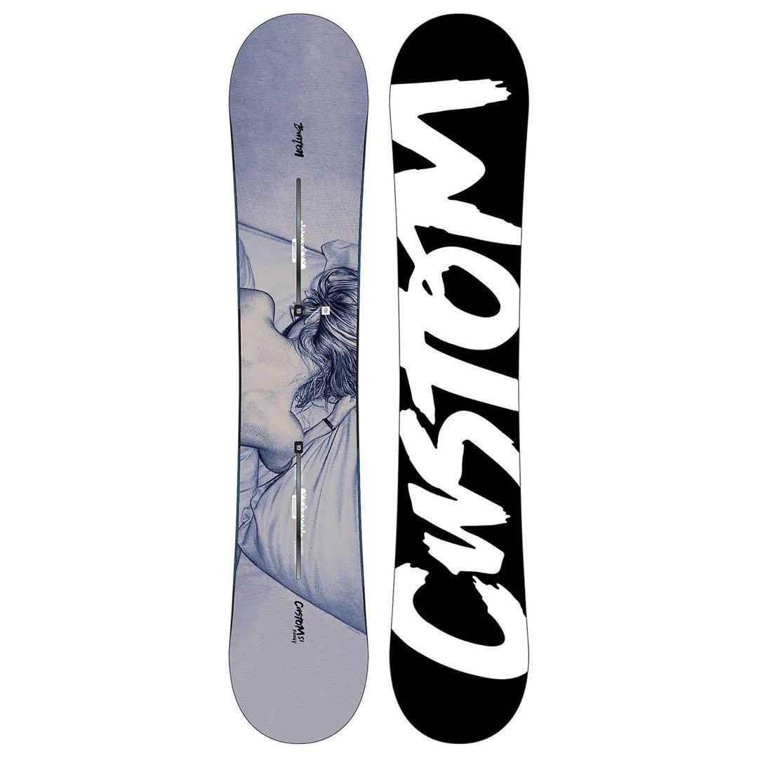 Burton custom 151cm バートンカスタム　ビンディングセット。