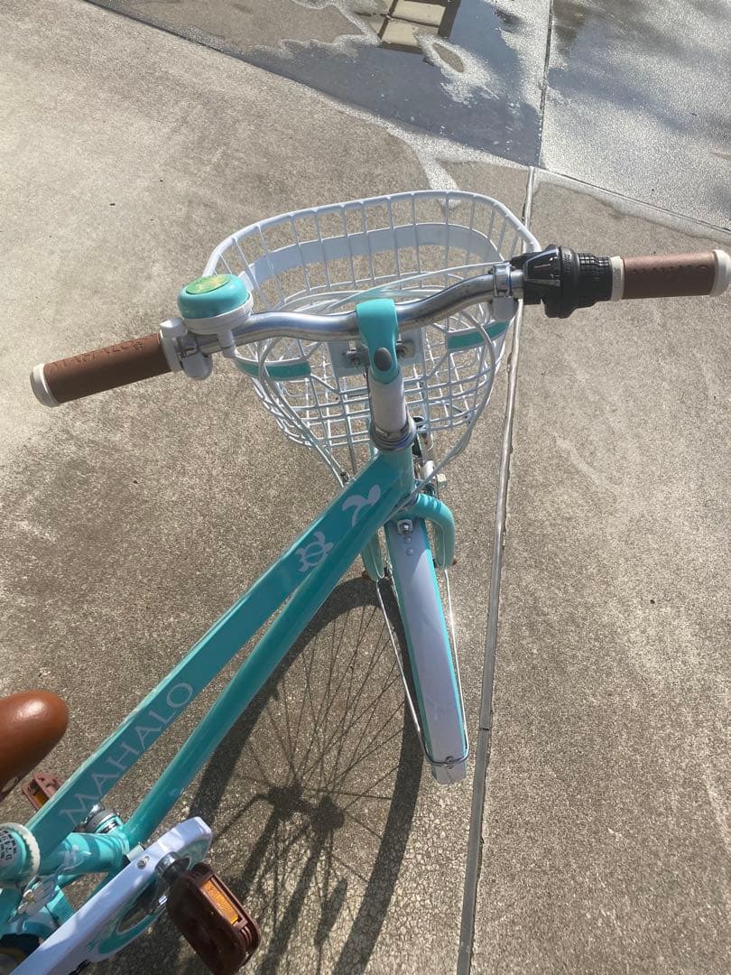 イオンバイク　MAHALO 子供用自転車 水色 おまけヘルメット付き
