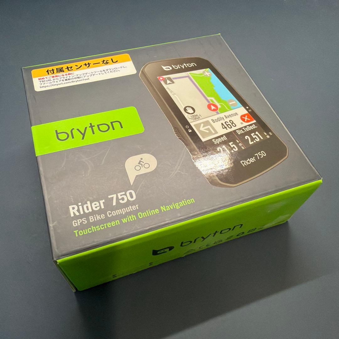 Bryton Rider 750 GPSサイクルコンピューター