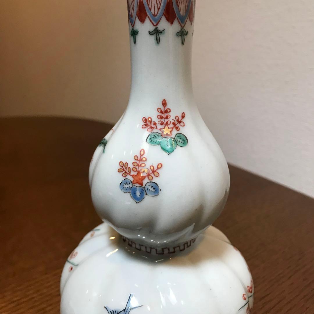 【RITAO CHAN公式アカウント07さま】柿右衛門様式古伊万里瓢型19cm