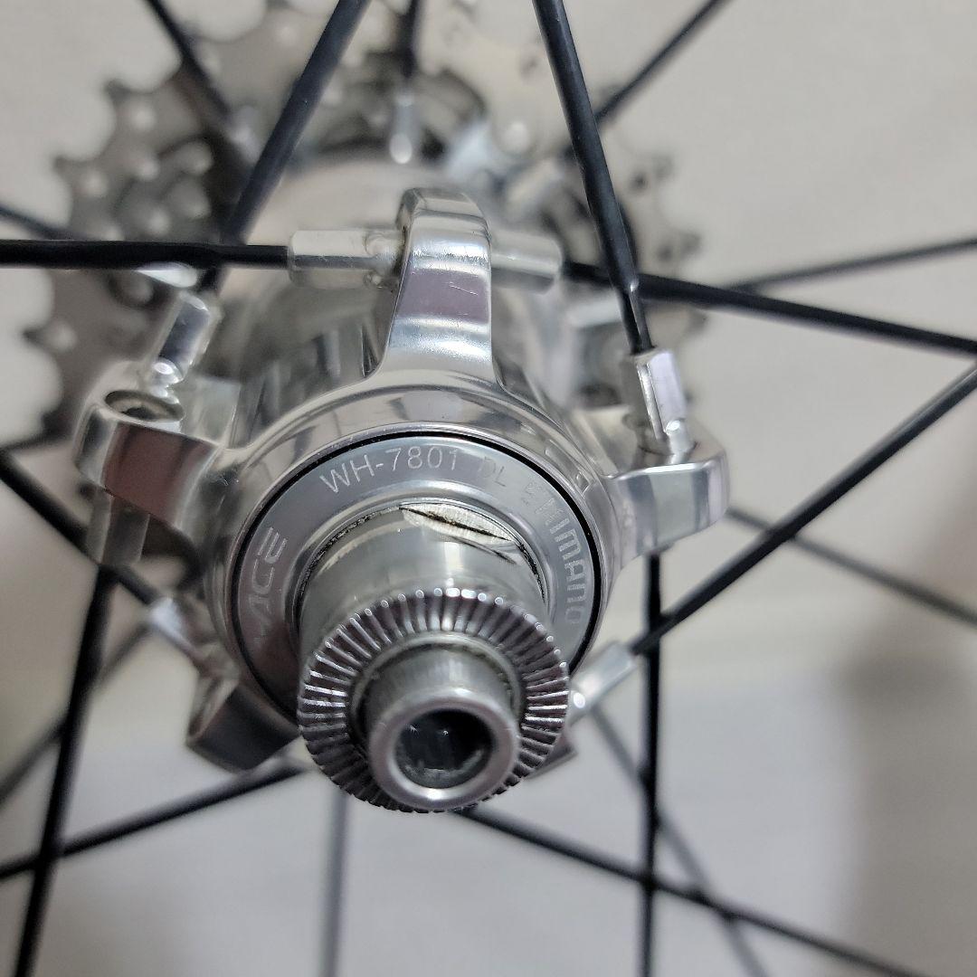 DURA-ACE WH-7801 チューブラー　完組ホイール CS-6700付き