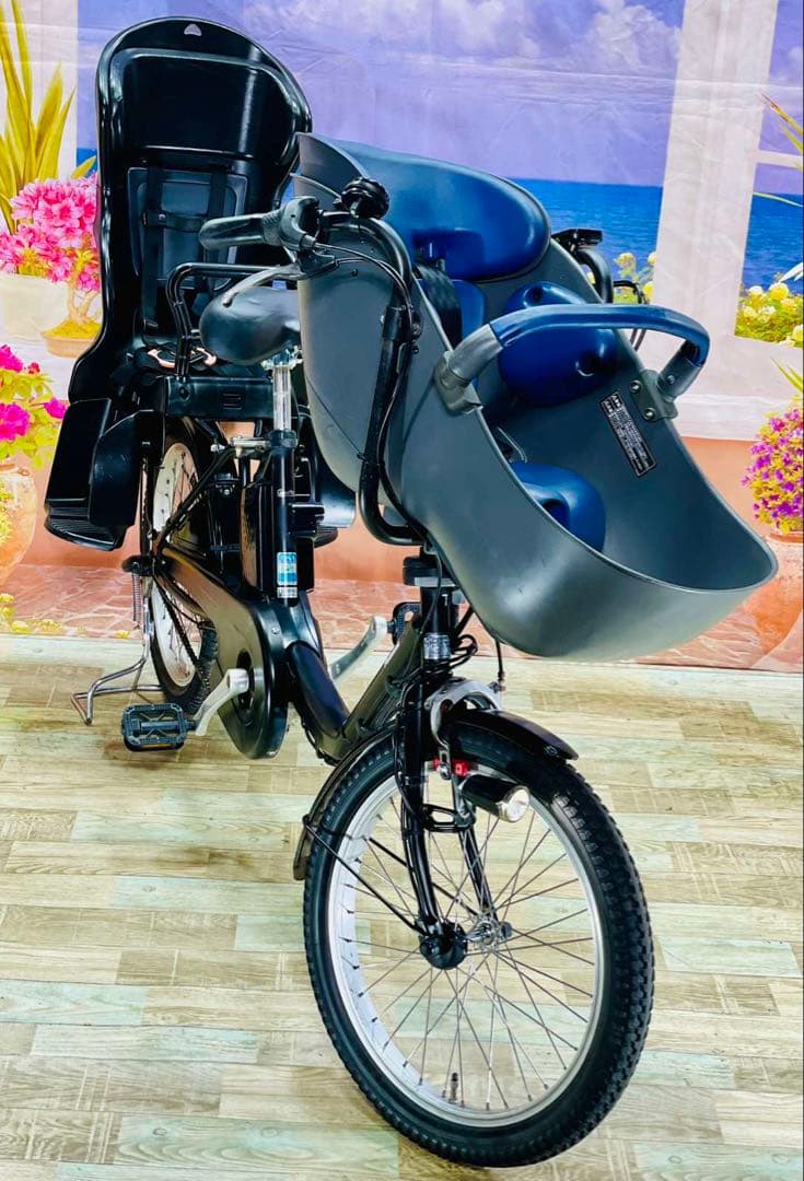 大人気ギュットCOMBIシート⭐️12AHパナソニック子供乗せ電動自転車Y2654